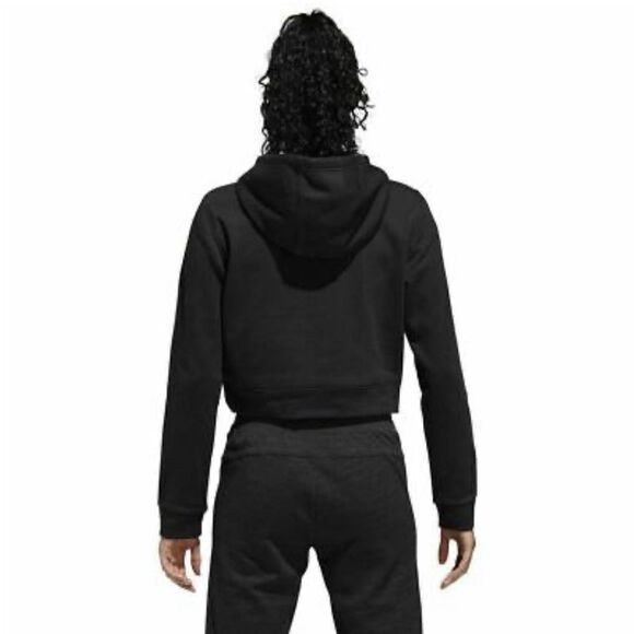 🚨 3 for $25 - ADIDAS Badge Of Sport Crop Hoodie - Picture 2 of 11